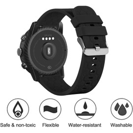 Compatible with Umidigi Uwatch Bands Replacement Colourful Strap Bracelet, 6Pack 22MM Bands for Umidigi Uwatch/Uwatch 2/ Uwatch 3 Smartwatch Accessories, Soft and Durable