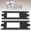 VBESTLIFE RC Servo Adapter Plate, 2PCS Lightweight Carbon Fiber Servo