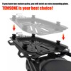 TEMSONE Universal Motorcycle Top Case Mounting Plate with Hardware