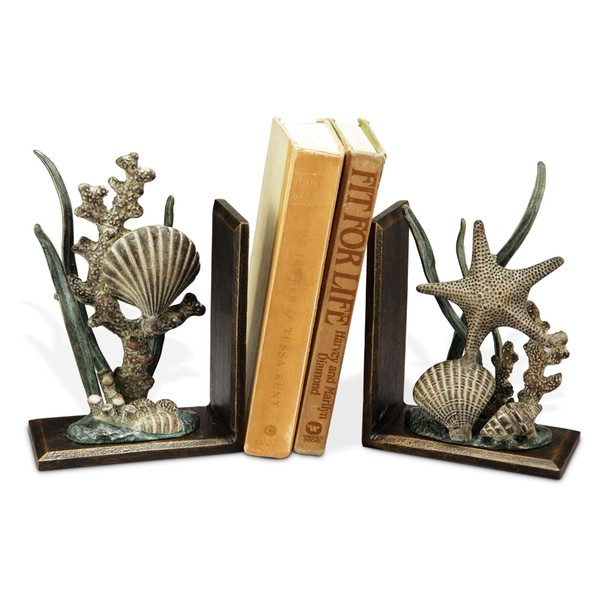 Shell Book Ends (Set of 2)