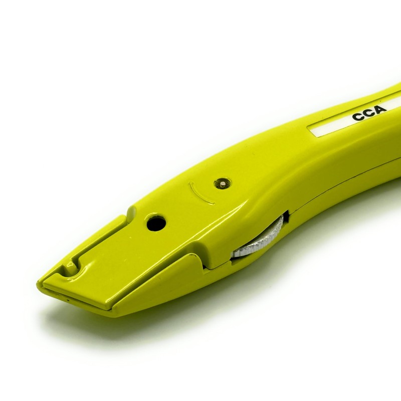 CCA Yellow Carpet Cutter Tool with Yellow Holder for The
