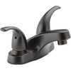 Peerless P299628LF-OB-M Choice, Two Handle Centerset Bathroom Faucet, Oil Bronze