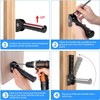 WADY Flip Up Grab Bars for Elderly for Wall, Extended