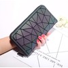 RANSUU Geometric Long Wallet and Purse - Fashion Luminous Grid