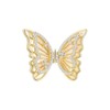 EMEGCY Gold Butterfly Brooches for Women Butterfly Rhinestone Brooch Pin