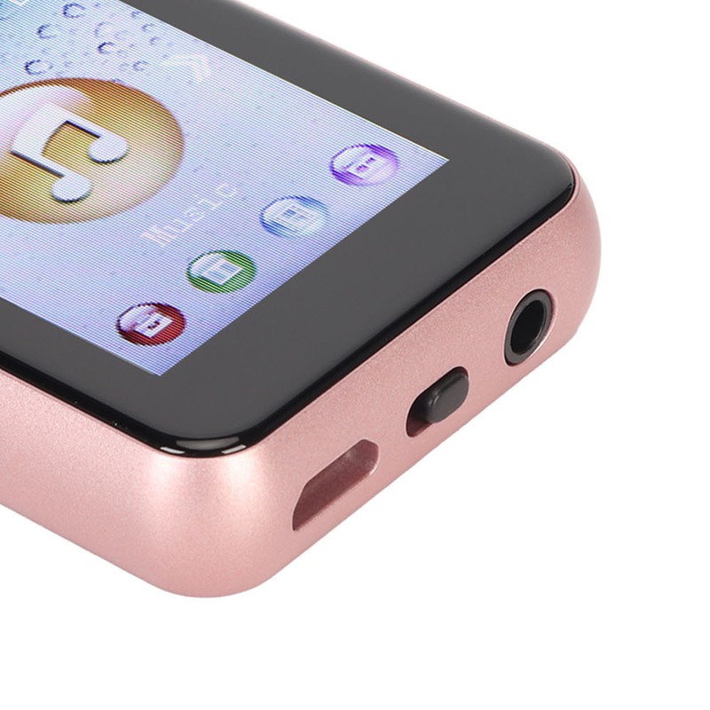 MP3 Bluetooth Player HiFi Lossless 1.8 Inch Touch Screen Support