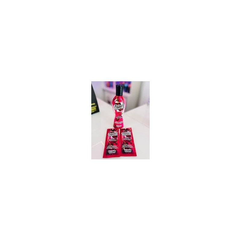 Supre Cherry Bomb Red Hot Dark Accelerator Tanning Lotion 8