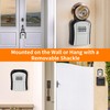 Portable Key Lock Box,Key Holder Safe Security Lock Box for