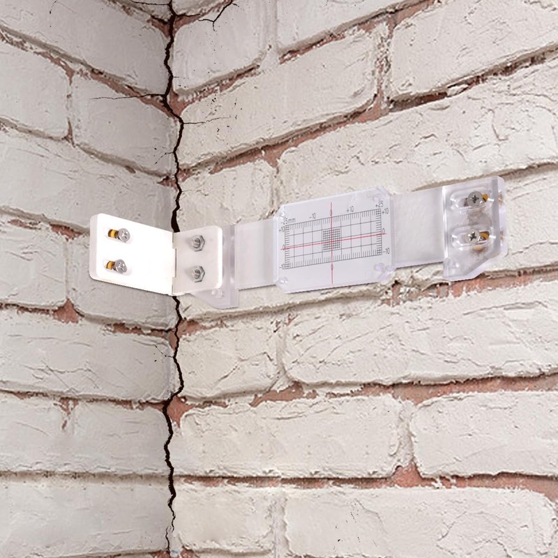 Mountlaser Plus Corner Tell Tale Crack Monitor, Concrete Crack Monitoring