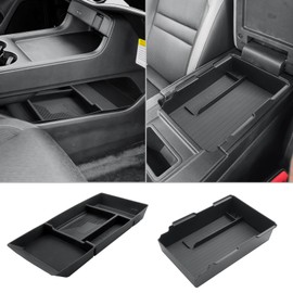 CDEFG 2PCS for Honda Prologue EV 2025 Center Console Organizer for 2024-2025 Honda Prologue EV/Acura ZDX Accessories 2025 2024 Middle Console Organizer Armrest Storage Box