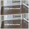 Vinyl-Door-Threshold Floor-Transition-Strips Self Adhesive 72 inch, Threshold 3/4''~4/5'', Transition-Strips for