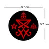 Sigil of Lucifer Iron on Screen Print Transfers for Fabrics