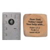 Wooden Religious Prayer Starter Cube for Kids, 1 1/4 Inch