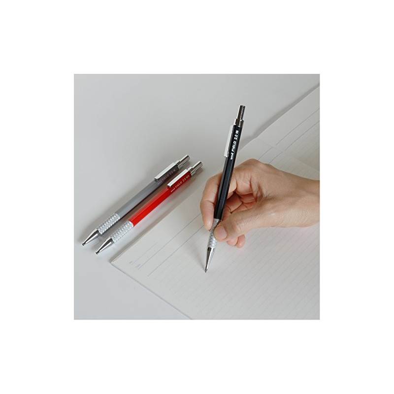 Unii Mitsubishi Pencil Mechanical Drafting Pen, Field 2.0mm, Red (M207001P.15)