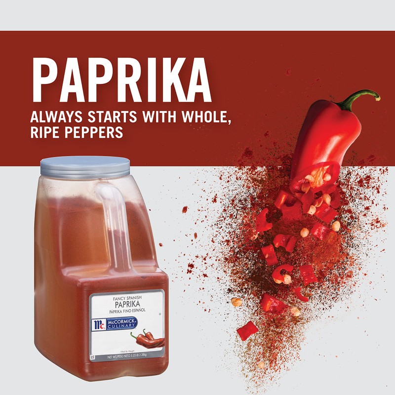McCormick Culinary Paprika, 5.25 lbs