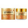 Crema De Cúrcuma Y Vitamina C, 60 G, Reduce Las Líneas Y Ten
