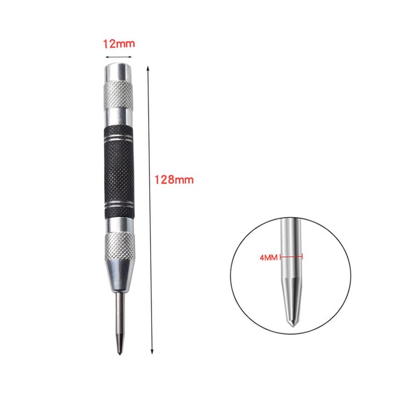 YINKE Automatic Center Punch Tool with Spring Cap Hand Tool