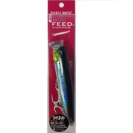 Tackle House CFP135 Contact Feed Popper Floating Lure, 5.3 in (135 mm) 1.6 oz (45 g), #07 Sardine Slit HG