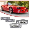 GTINTHEBOX For Chevy Camaro 85-92 Clear Bumper Turn Signal Lights
