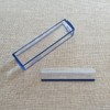 6 inch 5X Blue Raised Domed Bar Magnifier with Reading