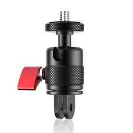 Camera Mount Adapter Tripod Adapter Aluminium Camera Mount Adapter Adjustable Adapter for Action Cameras for Insta360 X4/X3/X2