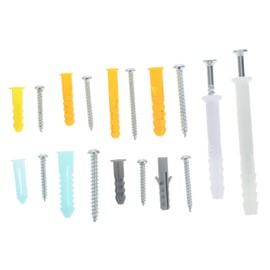 Gatuida Expansion Screw Set Drywall Anchors and Screws Kit Wall Anchors Self Drilling for Drywall