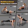 RELIFE REBUILD YOUR LIFE Push Up Bar,14in High Steel Parallettes
