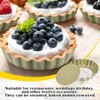 Tessco 16 Pieces Mini Tart Pans with Removable Bottom Nonstick