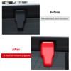 JeCar Red Rear Window Liftgate Glass Hinge Cover for Jeep