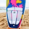 AQUBONA 5 Piece EVA Surfboard Deck Traction Pads with Kicker