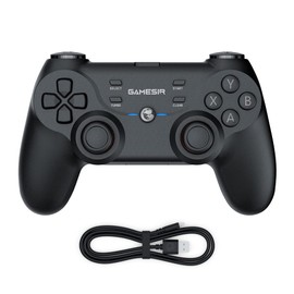 GameSir T3 Wireless PC Game Controller für Windows PC 7/10 Android TV Box, Gaming Controller mit Dual Vibration Gamepad Joystick, 400 MAh Lithiumbatterie
