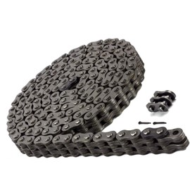 Jeremywell BL544 Leaf Chain 10 Feet for Forklift Masts,Hoisting with 1 Connecting Link