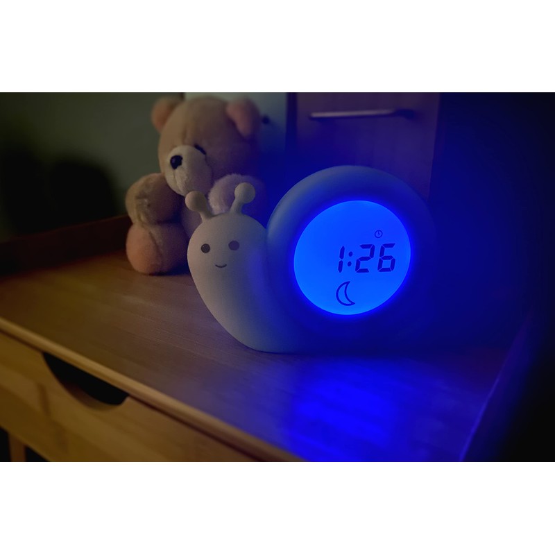 Alecto BC110BE Simon Educational Alarm Clock Children Sleep Trainer Children