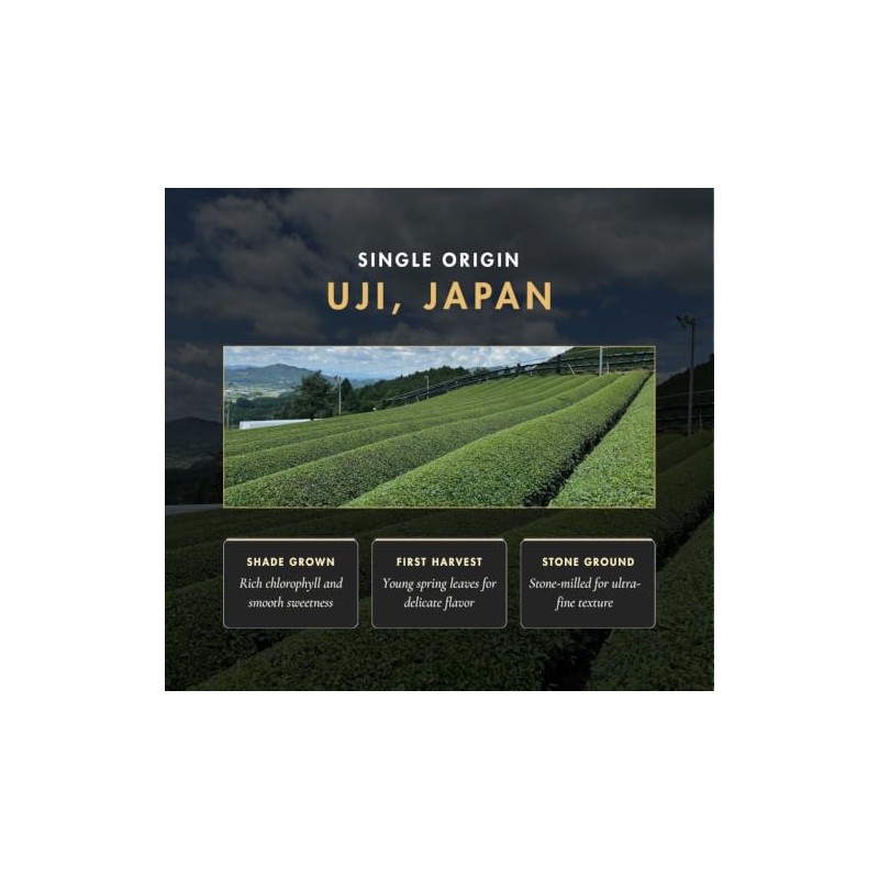 Organic Ceremonial Grade Matcha Powder - Japanese Green Tea