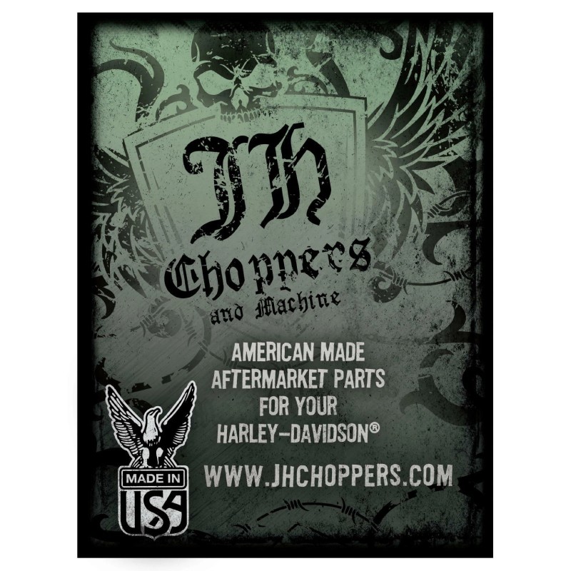 JH Choppers LLC Metal Screaming Eagle 114 Air Cleaner Insert,