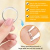 Coopache Ring Sizers for Loose Rings, 14 Pack Invisible Ring
