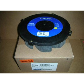 OSBORN 40318, 8" ATB UNI-LOK TURBO DISC CUP BRUSH 1/2" A. HOLE 120 SC 1800 RPM