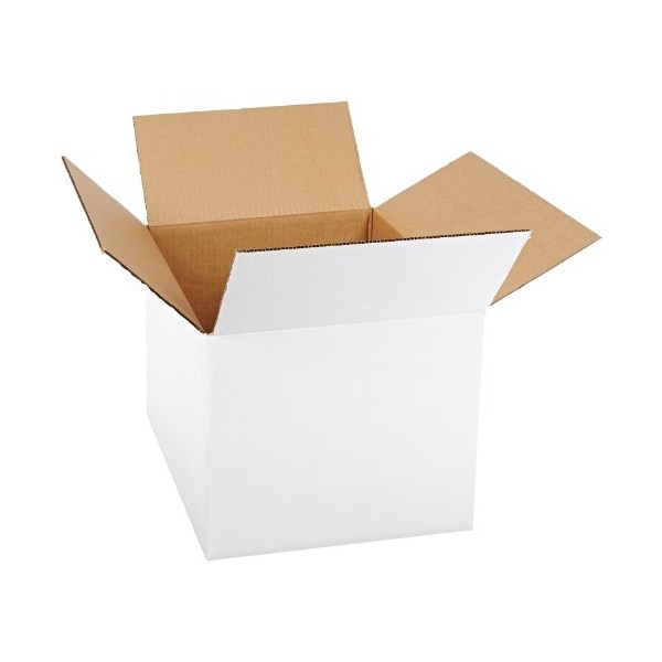 Aviditi 121210W Corrugated Cardboard Box 12" L x 12" W