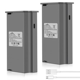 A AMANDA 2 Pack Rechargeable Lithium Reveal Trail Cameras Lithium Battery Hunting Camera Battery Pack Compatible with Hunting Trail Camera X, X Pro, XB, X Gen 2.0 and SK-6000mAh