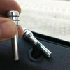 2pcs Car Door Lock Pin Door Lock Status Button Inner