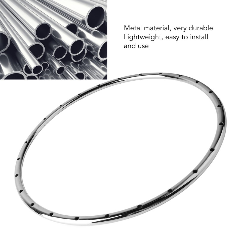 Banjo Tension Hoop Metal Fine Appearance Lightweight Banjo Hoop with