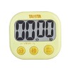 Tanita TD-384 YL Kitchen Timer, Magnetic, Large Screen, 100 Minutes,