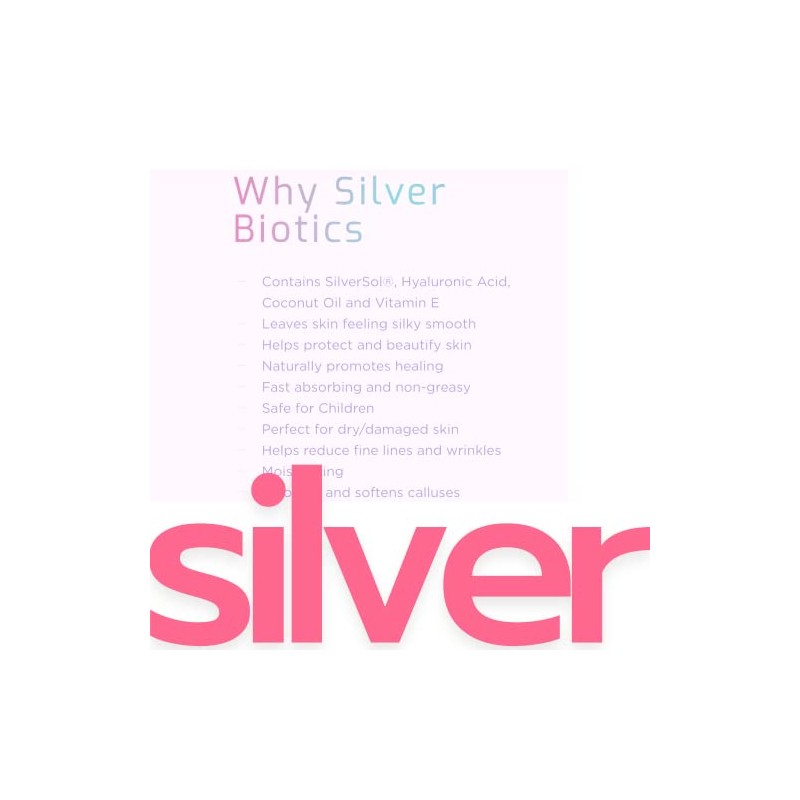 American Biotech Labs Silver Biotics Advanced Healing Skin Cream Grapefruit