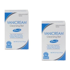 Vanicream Cleansing Bar 3.9 Oz (110 G) Pack of 2 by Vanicream