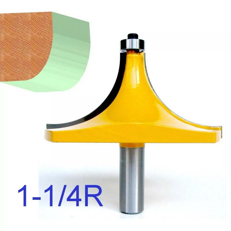 sct-888 1pc 1/2" SH 1-1/4" Radius Round Over Router Bit