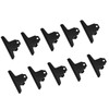 10Pcs Hinge Clips Large Metal Hinge Binder Clips for Paper