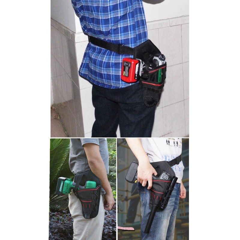 YFFSFDC Electric Pruning Scissors Bag, Storage Case, Waist Bag, Tool