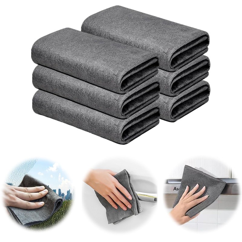 flintronic Thickened Magic Cleaning Cloth, 30 x 30 cm, Pack