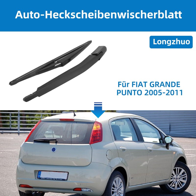 Car Rear Wiper Blade Wiper Arm Fit for Fiat Grande