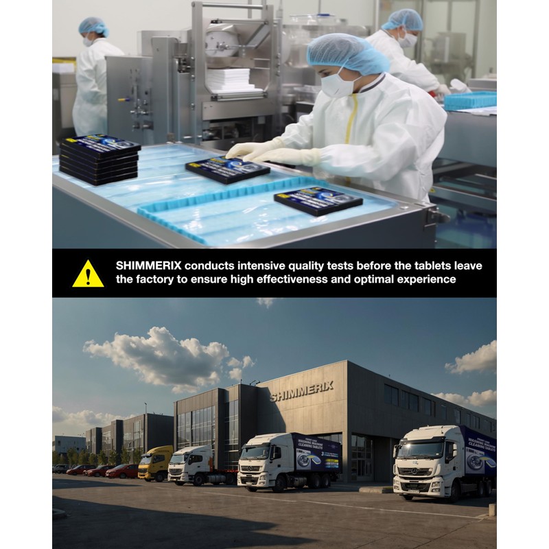 Washing Machine Cleaner Tablets 14 Pack for HE Front Loader